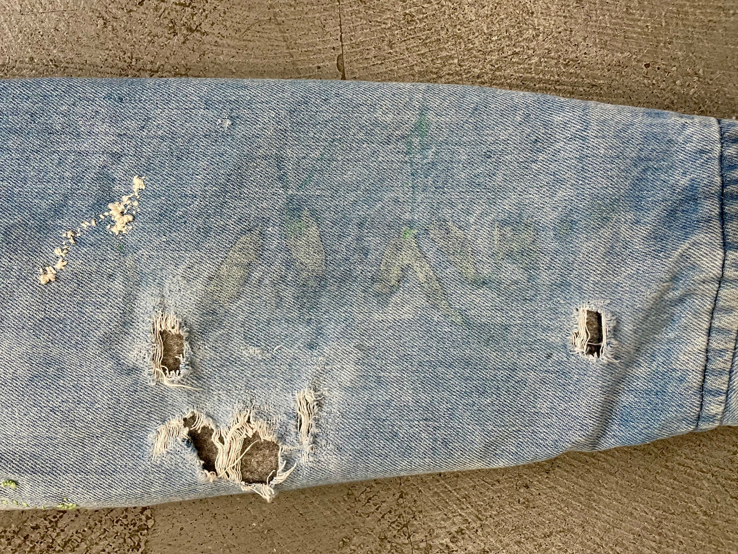 Repaired Denim Prisoner Jacket