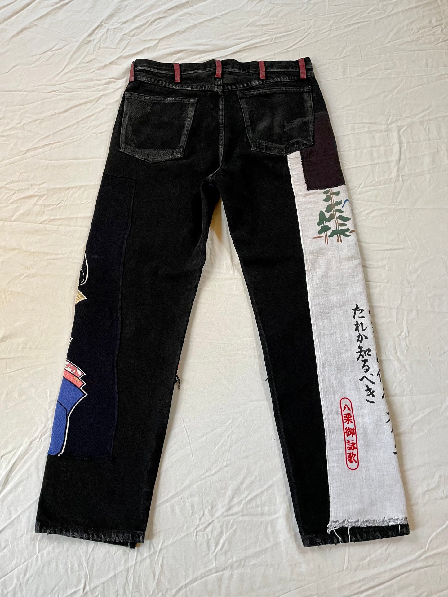 Japan Tenugui Denim Jeans