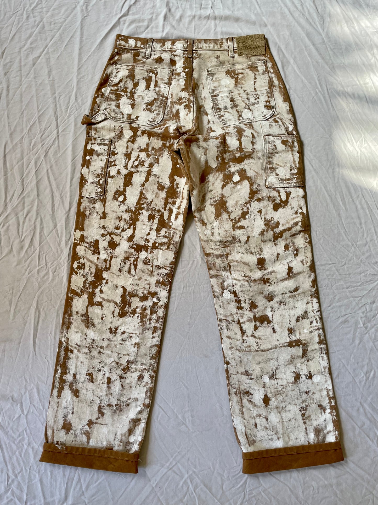 Brushstroke Doublefront Duck Pants