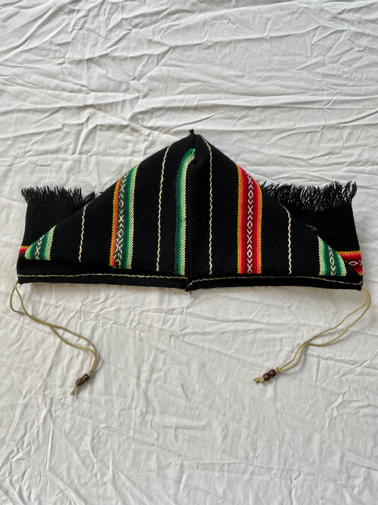 Serape Hood Shaped Hat