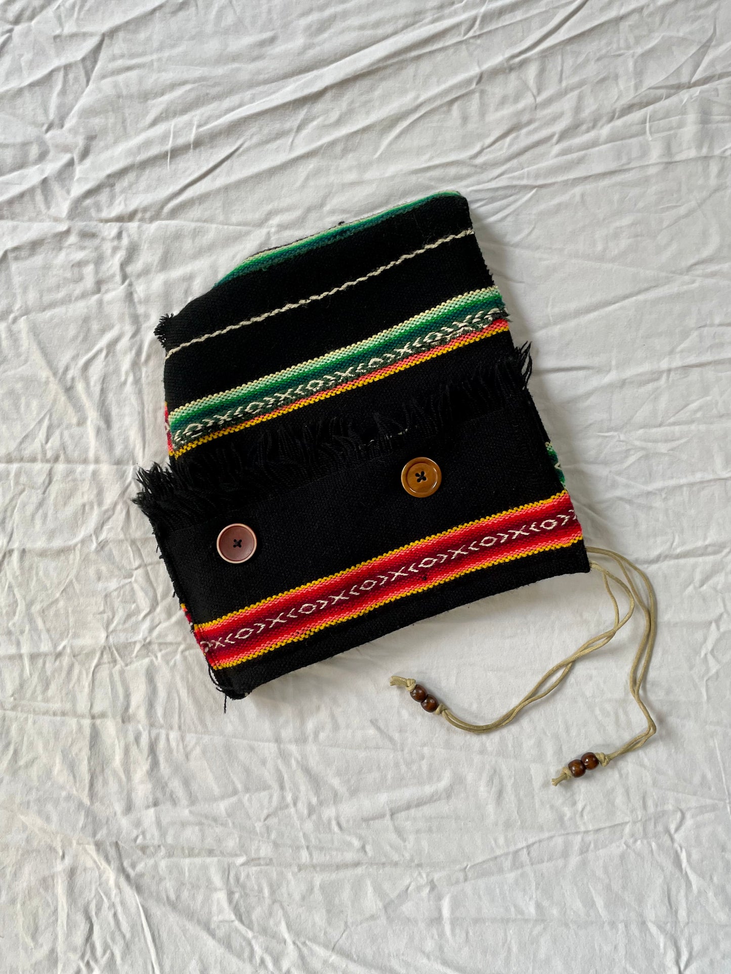 Serape Hood Shaped Hat