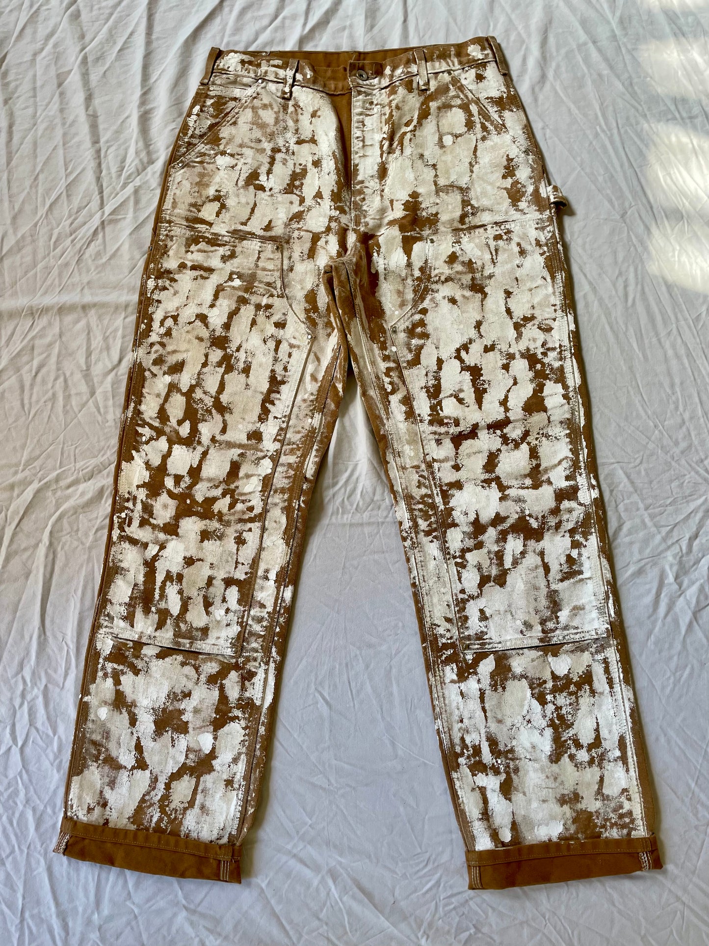 Brushstroke Doublefront Duck Pants