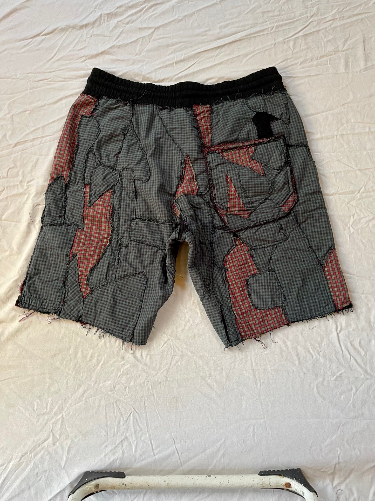 RBG Reworked Plaid Shorts