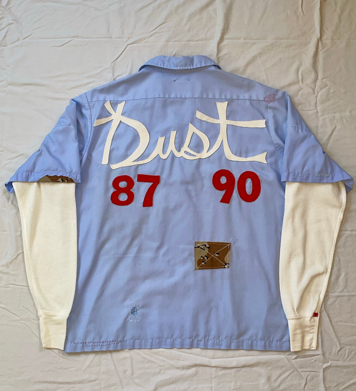 Embroidered Dragons Postal Shirt