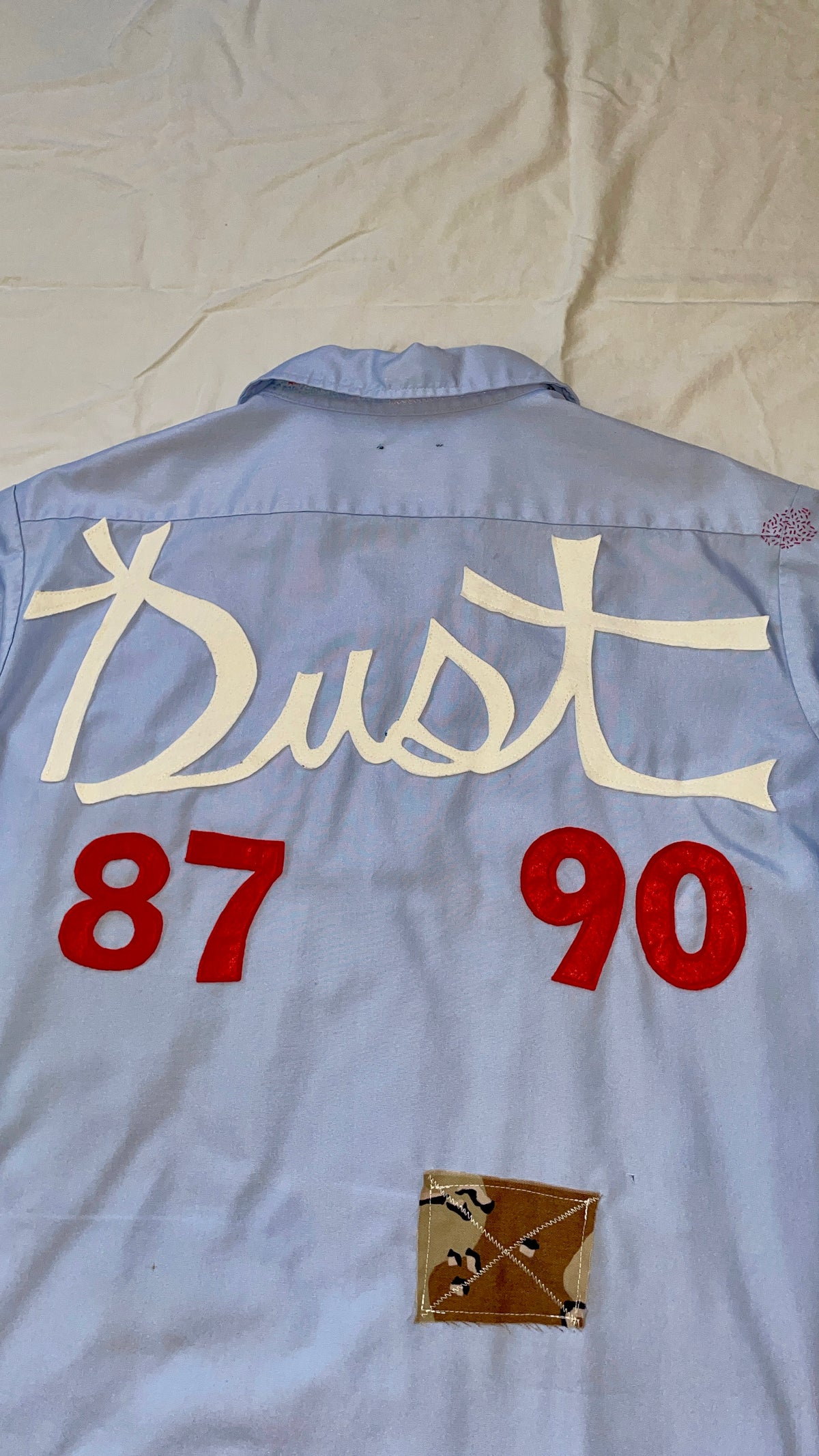 Embroidered Dragons Postal Shirt