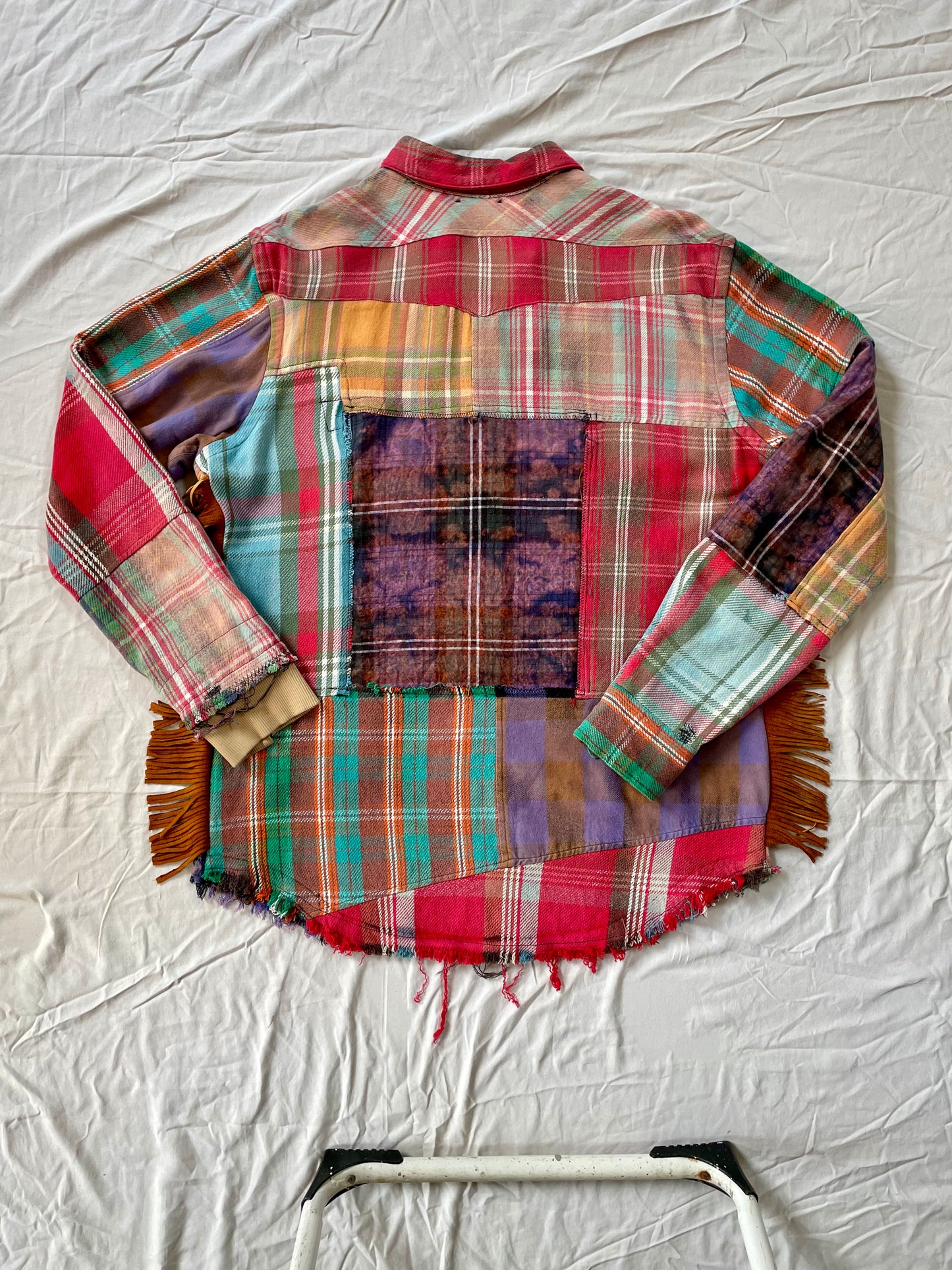 Patchwork Flannel Shirt