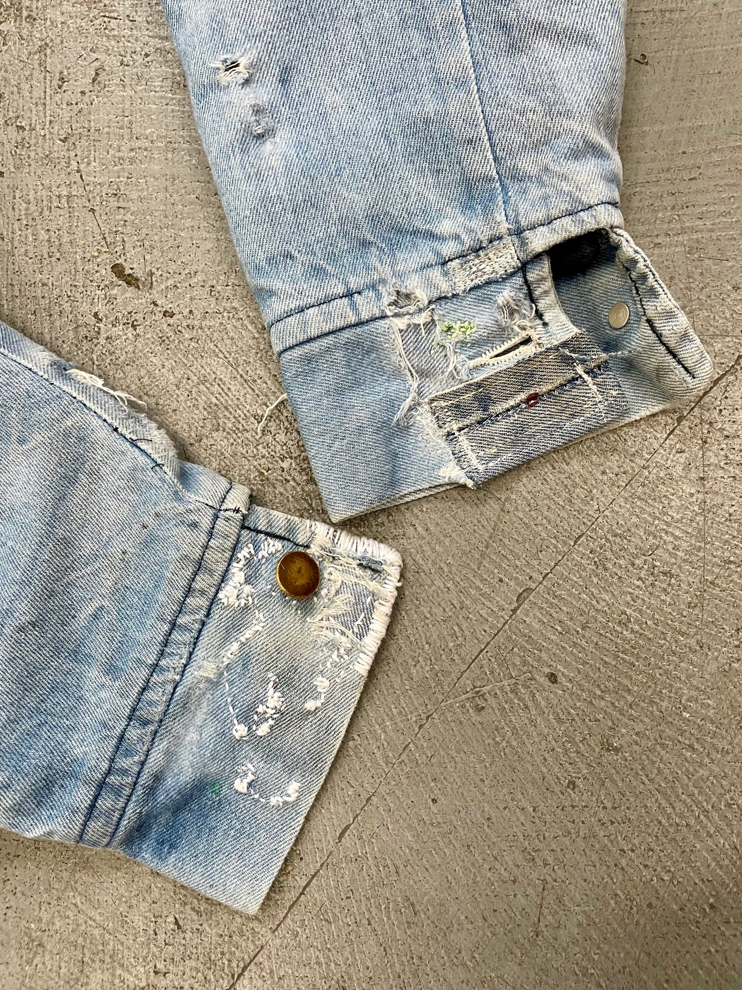 Repaired Denim Prisoner Jacket